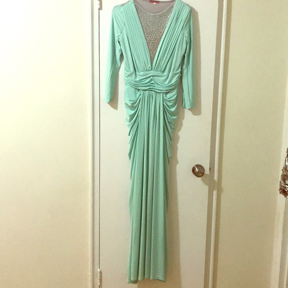 Evening gown size L (can be used as maternity)
